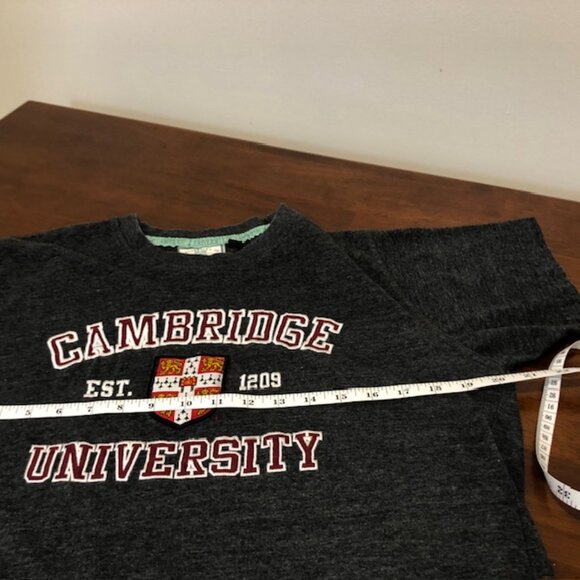 University of Cambridge Official Embroidered Patch Unisex T-Shirt Size M - Picture 13 of 16